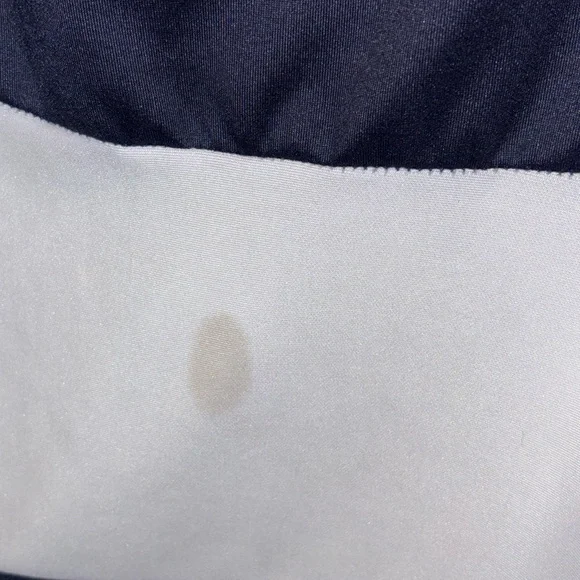 Navy and White Women's strapless dress - Picture 4 of 4